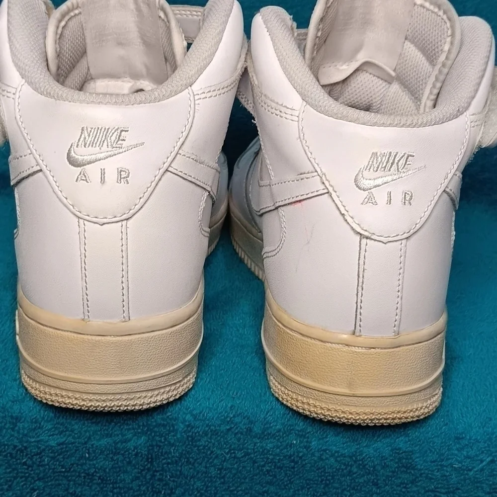 NIKE AIR FORCE 1   314195-113 Sneakers  Size 7 Y Classic 2015 White Out